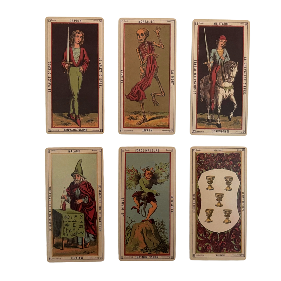 Grand Etteilla Tarot Deck & Guide