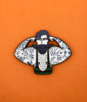 Circus Strongman Brooch - Twitchers Emporium Store