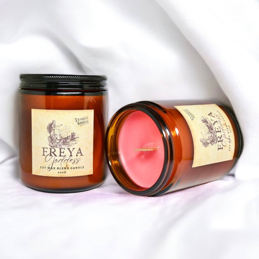 Freya Goddess Candle