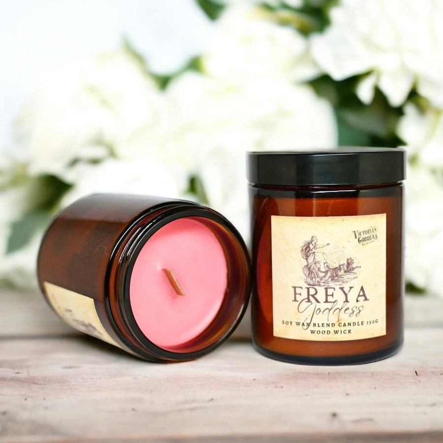 Freya Goddess Candle