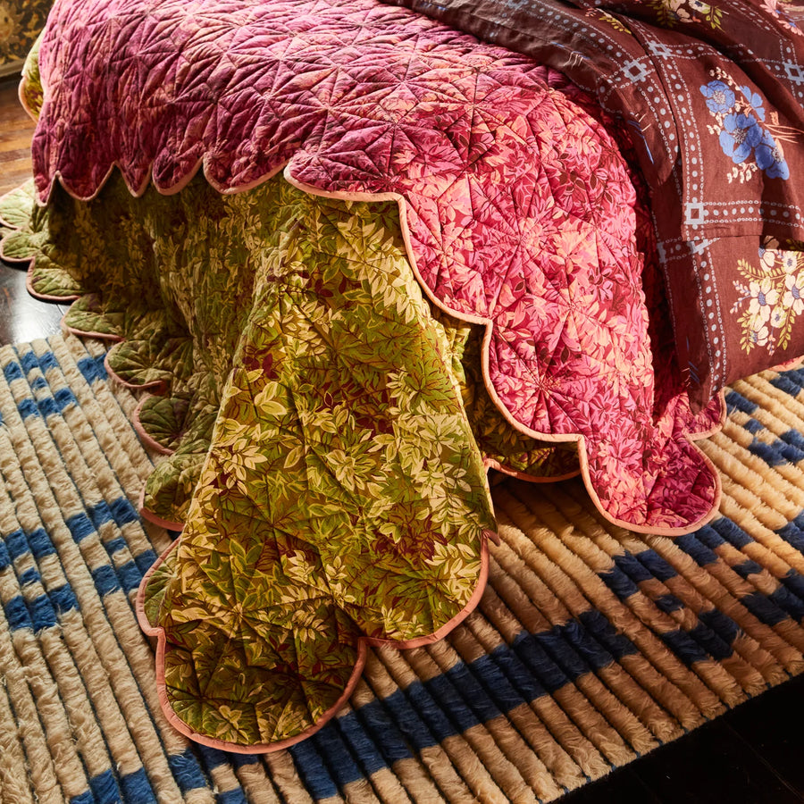 Alka Scalloped Coverlet - Twitchers Emporium Store