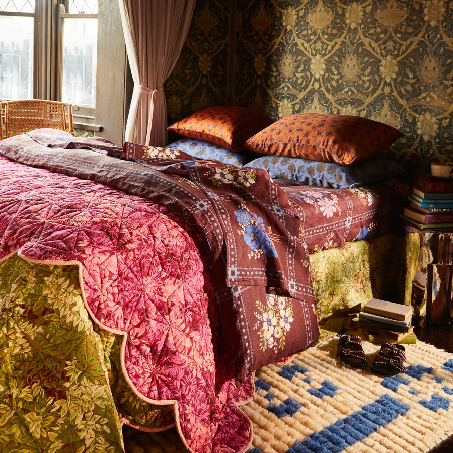 Alka Scalloped Coverlet - Twitchers Emporium Store