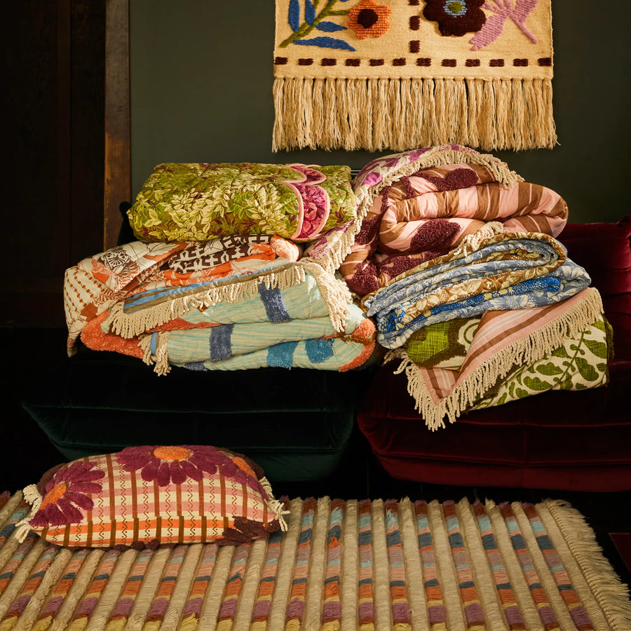 Alka Scalloped Coverlet - Twitchers Emporium Store