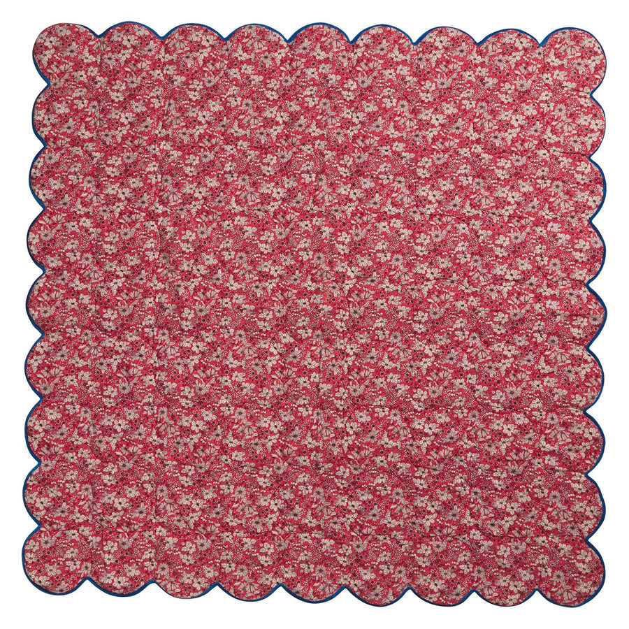 Evette Scalloped Quilted Coverlet - Twitchers Emporium Store