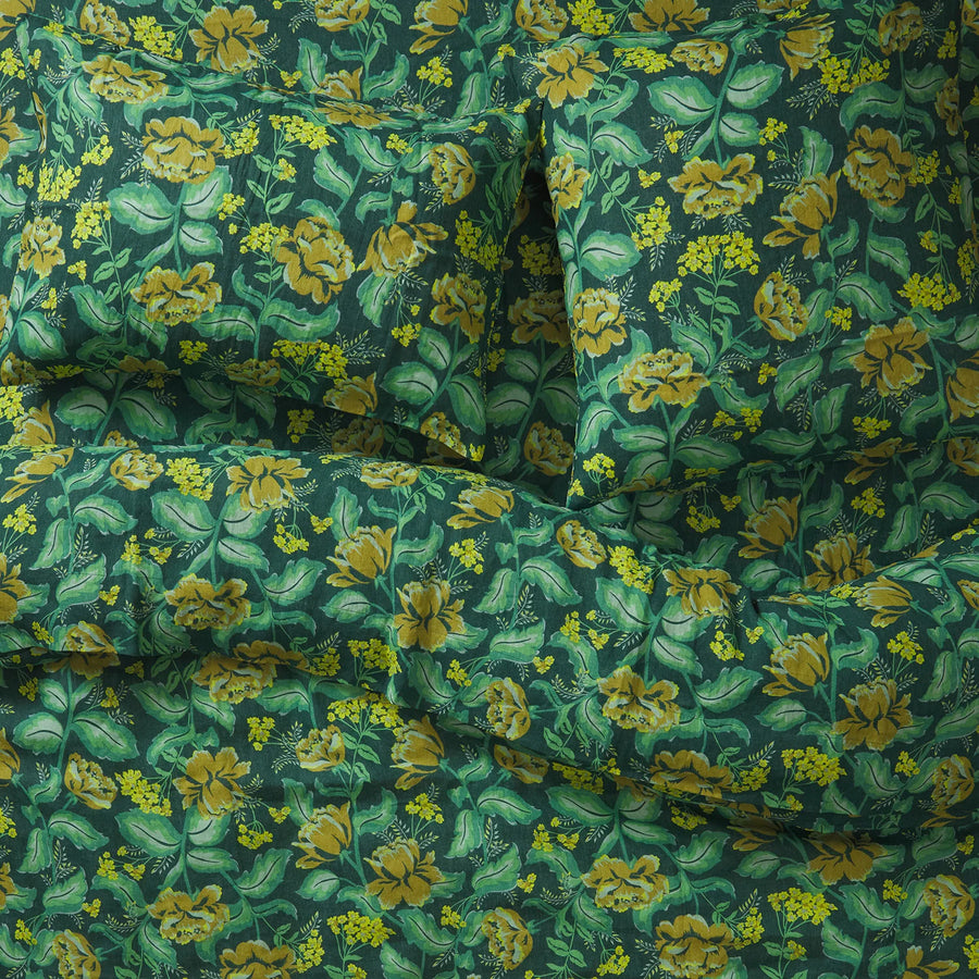 Margot Linen Pillowcase Set - Forest - Twitchers Emporium Store