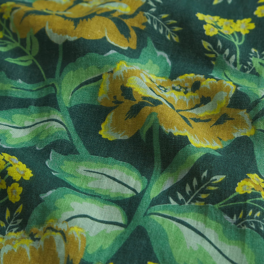 Margot Linen Quilt Cover - Forest - Twitchers Emporium Store