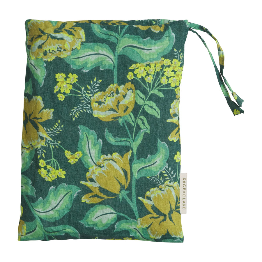 Margot Linen Quilt Cover - Forest - Twitchers Emporium Store