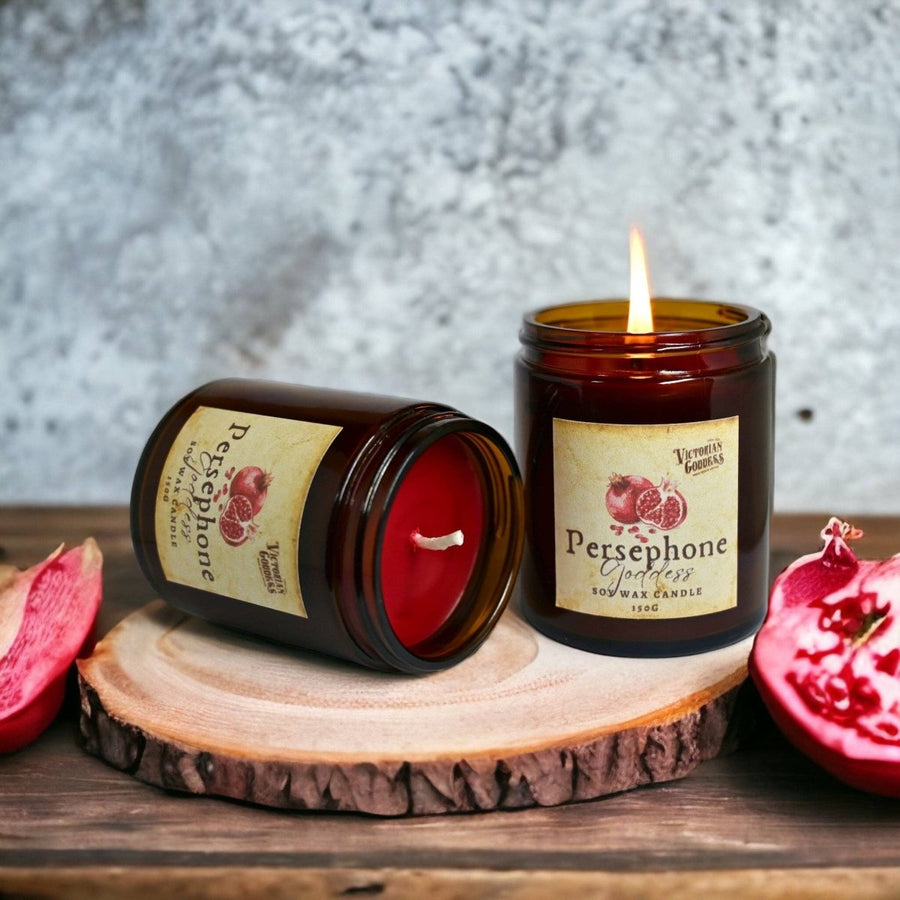 Persephone Goddess Candle