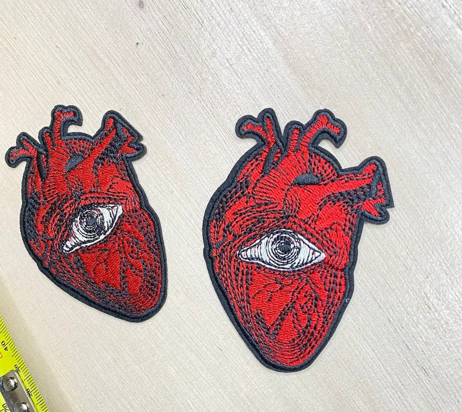 Aorta 🫀 Heart Patch Iron On Twitchers Emporium Store