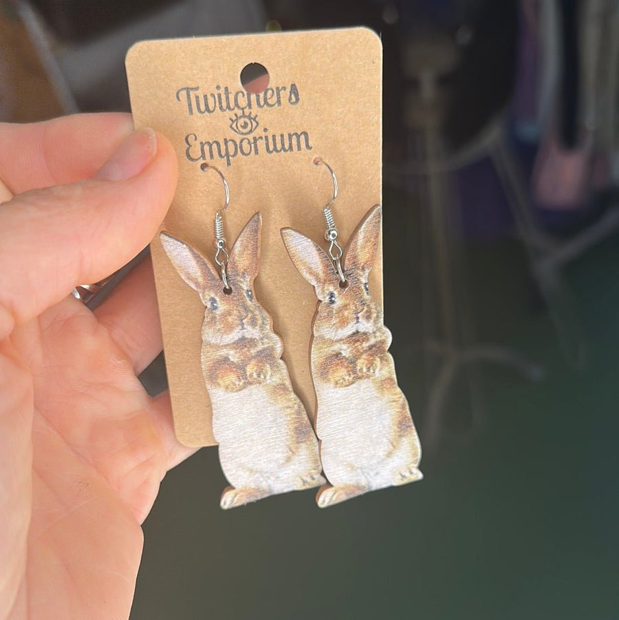 Boucles d'oreilles lapin