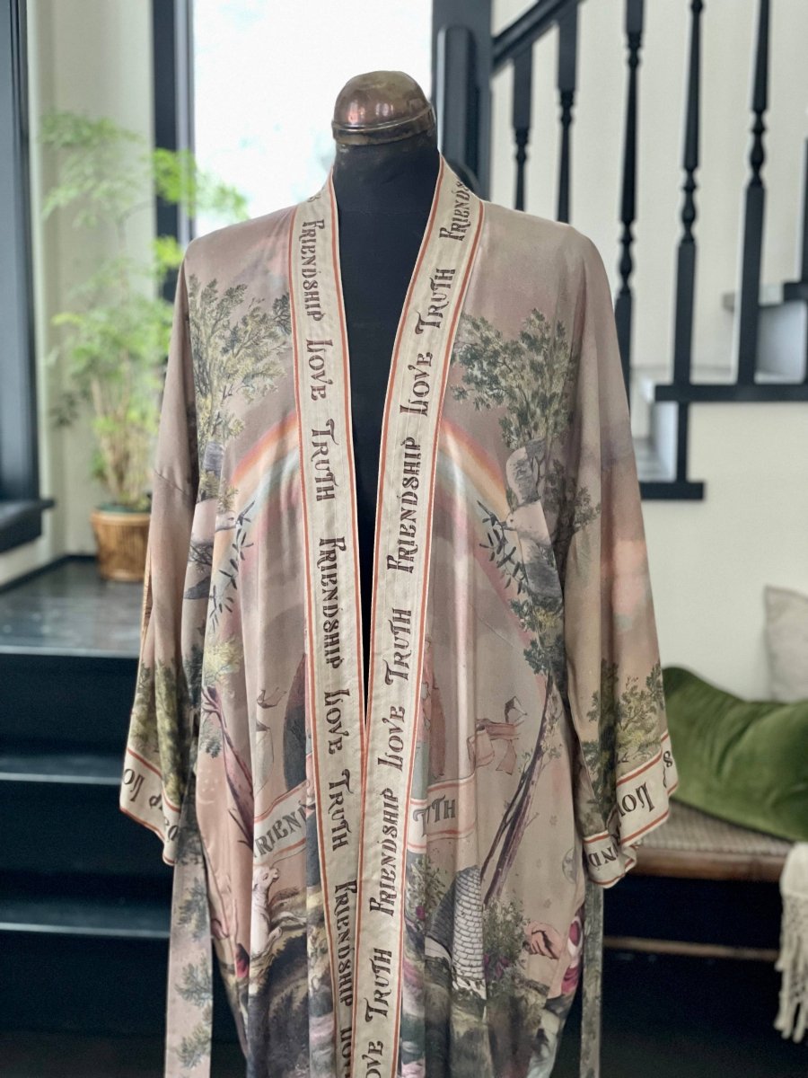 Friendship Love and Truth Kimono - Twitchers Emporium Store