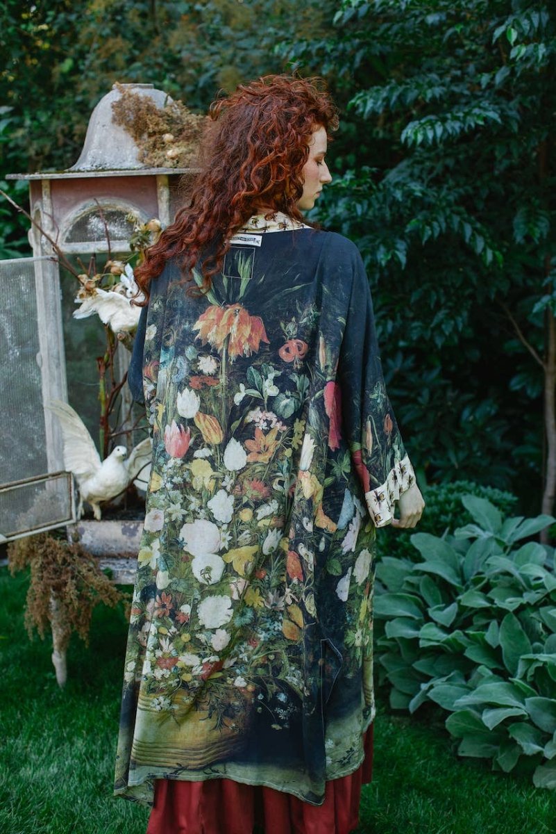 I Dream In Flowers Kimono - Twitchers Emporium Store