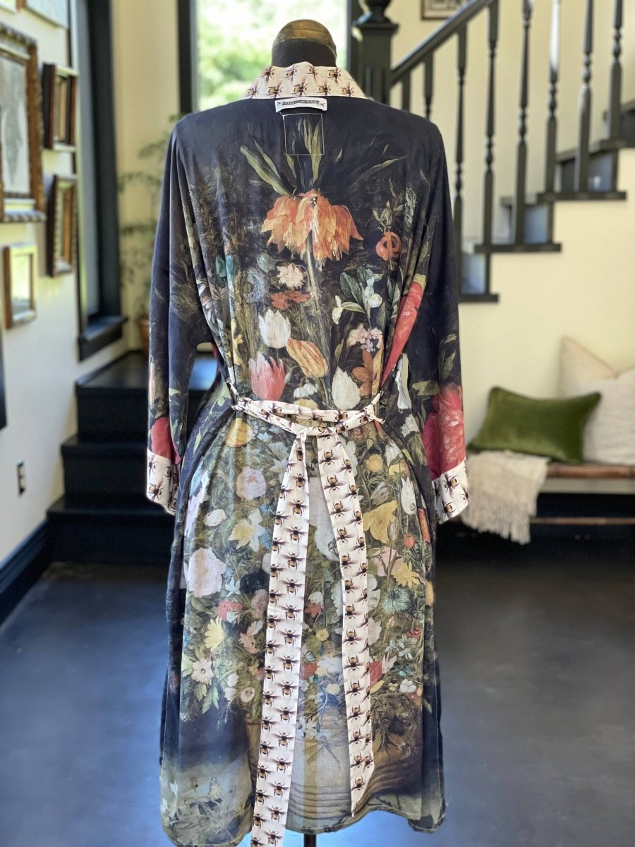 I Dream In Flowers Kimono - Twitchers Emporium Store