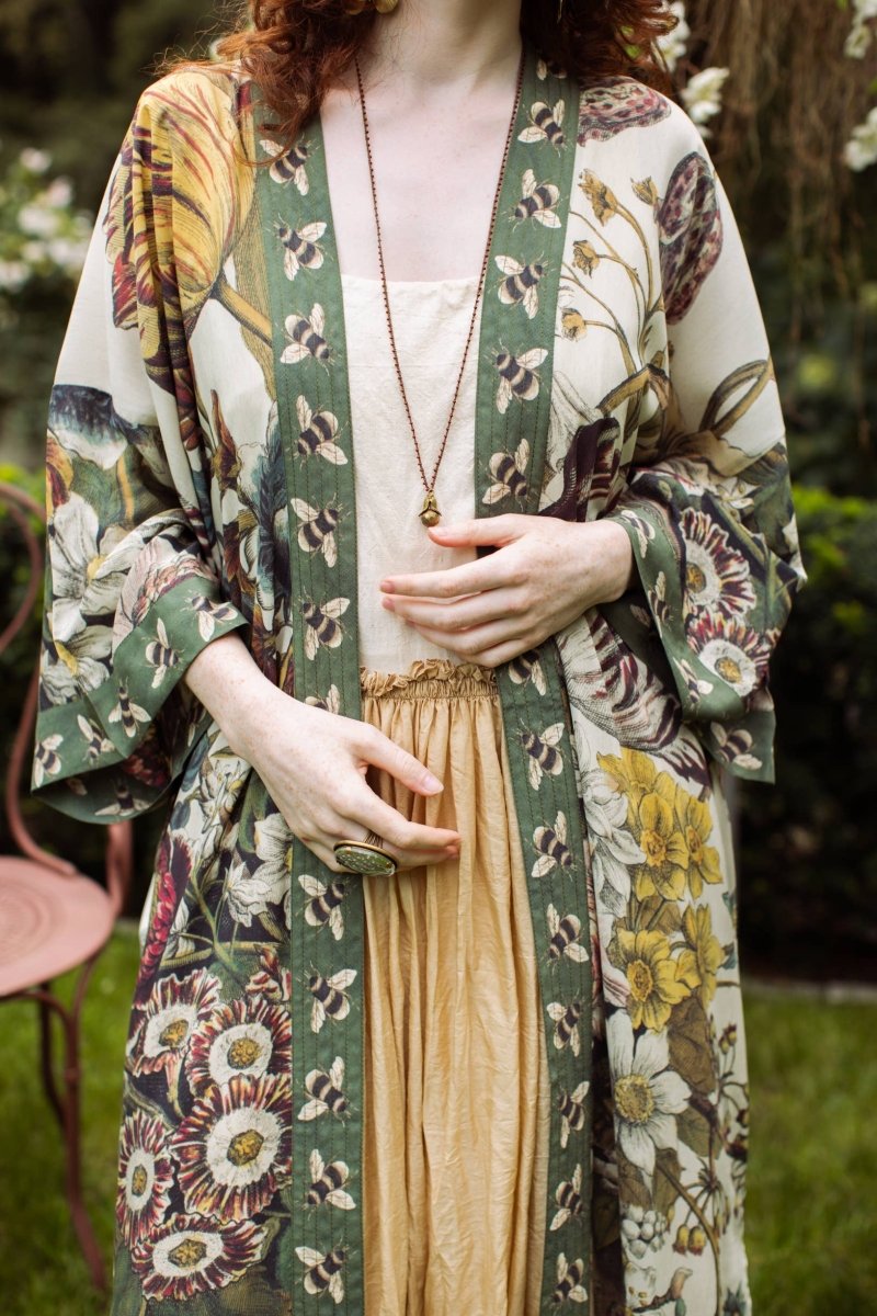 Love Grows Kimono floral sauvage