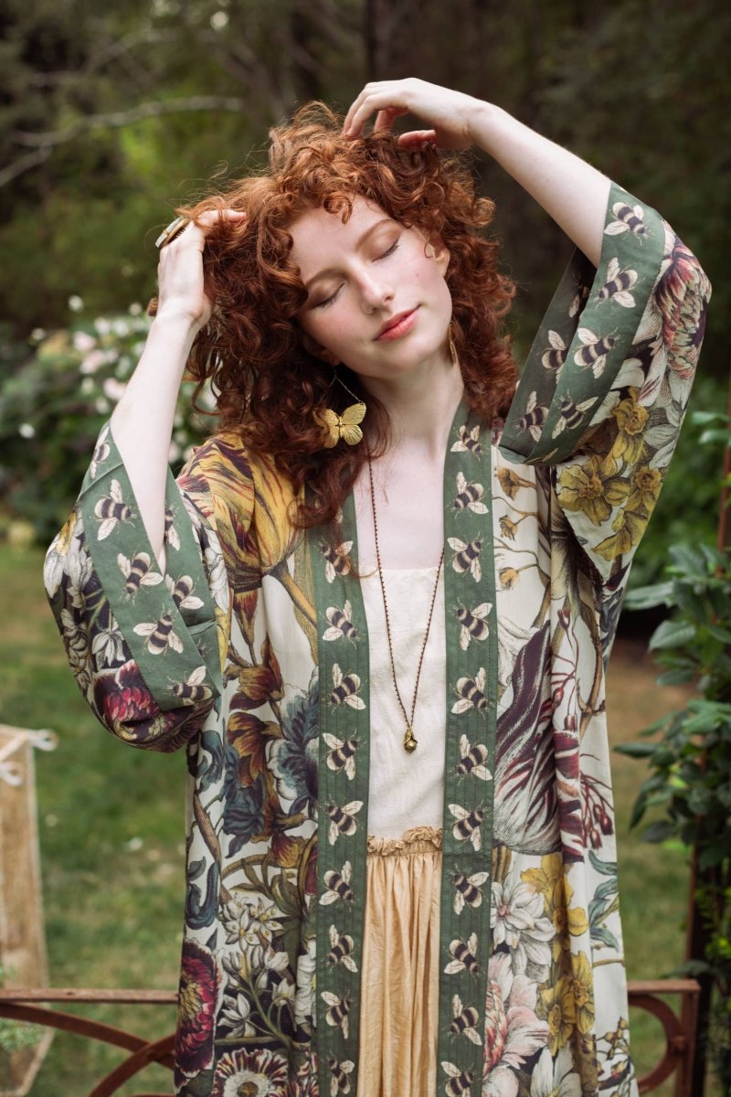 Love Grows Kimono floral sauvage