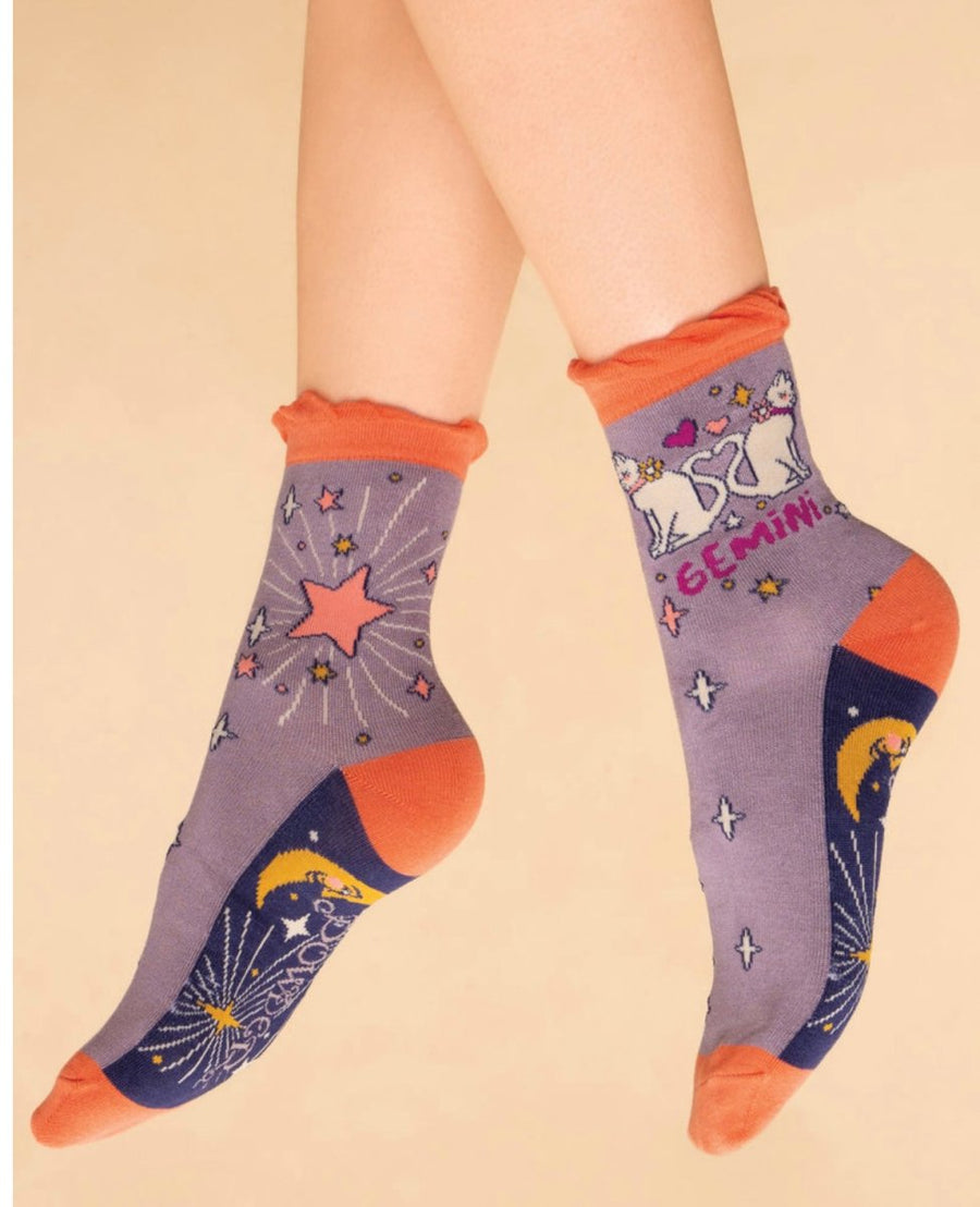 Powder Zodiac Socks