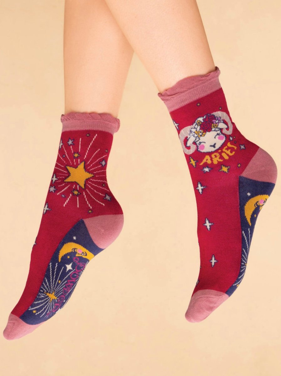 Powder Zodiac Socks