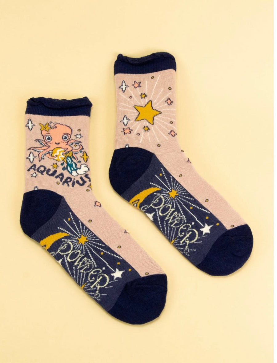 Powder Zodiac Socks